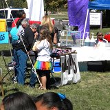 Tom Krebs and Ed Carmona, one of our newest board members, setting up the Jam4Dan booth.