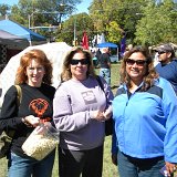 just a few of the satisfied patrons, (l. to r.) Kim Galey,  Jennifer Berger, and Tish Barnes